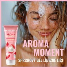 Dermacol Aroma Moment gel za prhanje z ličijem (poživljajoči gel za prhanje) 250 ml