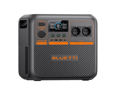BLUETTI PREMIUM 200 V2 prenosna polnilna postaja, 2600 W, 2074 Wh baterija, AI BMS sistem, črna
