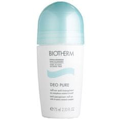 Biotherm Deo Pure brez alkohola (antiperspirant roll-on s tri-aktivnim mineralnim kompleksom) 75 ml