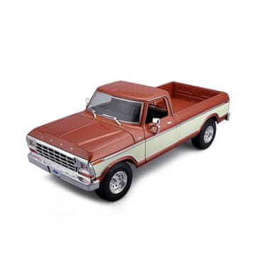 Maisto - 1979 Ford F150 Pick-up, kovinsko rjava, krem, 1:18