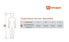Etape Zaščita hrbtenice črna oblačila velikost XL