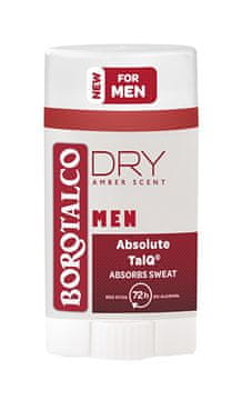Borotalco Dezodorant Men Dry Amber Scent (Deo Stick) 40 ml