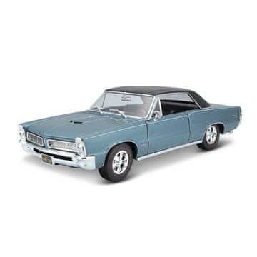 Maisto - Pontiac GTO, 1965, modra kovinska, 1:18