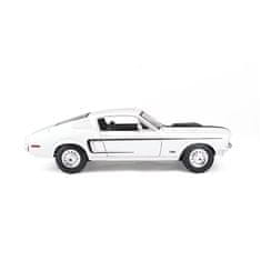 Maisto - 1968 Ford Mustang GT Cobra Jet, bel, 1:18