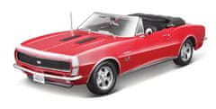 Maisto - 1967 Chevrolet Camaro SS 396 kabriolet, rdeč, 1:18