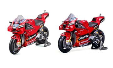 Maisto - Motocikel, Ducati Lenovo Team 2022, skupina (63 Francesco Bagnaia+43 Jakc Miller), 1:18