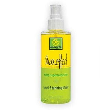 oranjito Dvokomponentni sprej za sončenje za solarij Level 3 (Hemp Superaccelerator) 200 ml