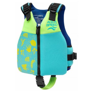 Plavalni jopič Safe Splash modre barve velikost oblačila 15-19 kg