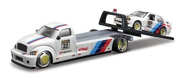Maisto - Design Elite Transport, Maisto Flatbed + 1988 BMW M3, 1:64