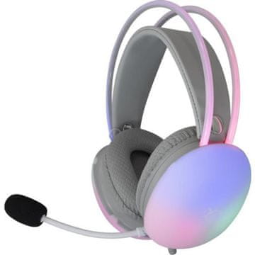 WHITE SHARK FIREFLY slušalke za PC/PS4/5/XB/MAC bele WS