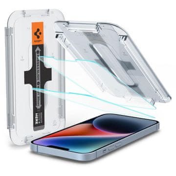 SPIGEN Glass tR EZ Fit HD 1 kos iP14/13Pro/13/16e