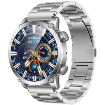 ARMODD Silentwatch 7 Pro kovinska srebrna