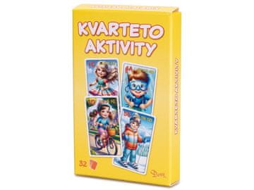 Rappa Kartice z aktivnostmi za četverico 32 kosov