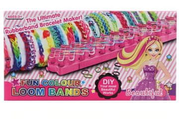 Izdelava zapestnic iz gumijastih trakov + statve