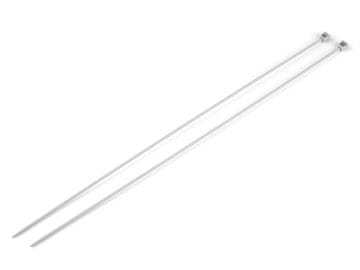 Ravne igle št. 2; 2,5; 3 - 5 mm srebrne (50 parov)