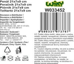 Svinčnik 21x7x9 cm dekliški motiv