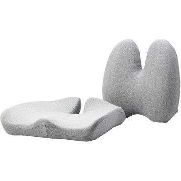 POWERTON Naslonjalo za posteljo + sedežna blazina ergo siva