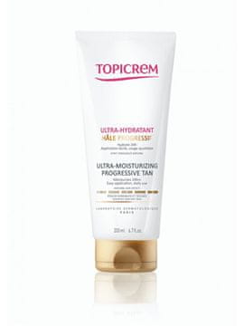 Topicrem Vlažilni losjon za samoporjavitev (Ultra-Moisturizing Progressive Tan) 200 ml