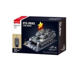 Sluban Model Bricks M38-B1234 Tank ZTS-99AS v merilu 1:35