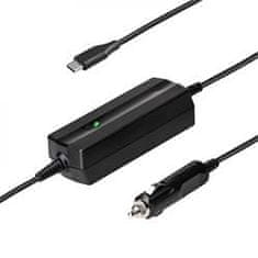 Akyga avtomobilski polnilec za NTB 5 - 20V / 3 - 5A 65W USB-C, PD QC 3.0 - 1,8 m