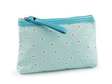 Tekstilni etui za kozmetiko in drobne predmete 14x20 cm - mint