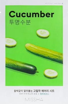 MISSHA Hidratantna maska za obraz z izvlečkom kumare (Airy Fit Sheet Mask) 19 g