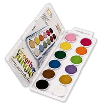 5997875720438_Vodne barve Ustvarjalna džungla, 12 str.