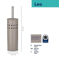 Kela WC komplet Leo kašmirsko rjava KL-23114