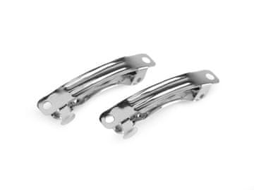 Francoska sponka 6x40 mm, polizdelki - platina (20 kosov)