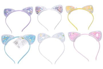 Dodatki za lase - naglavni trak z dekoracijo ušes