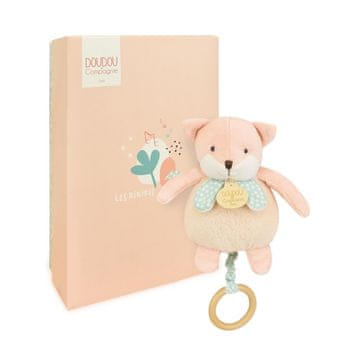 Doudou Plišasta lisica, ki igra melodijo 20 cm