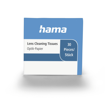 Hama Optični papirnati robčki za čiščenje, 5x 30 kosov