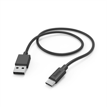 Hama Kabel USB-C 2.0 tipa A-C 1 m, črn