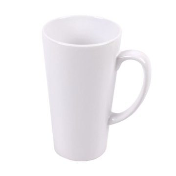 Natisljiv lonček Latte Max - 450 ml, bel