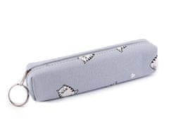 Tekstilni etui za mačke / svinčnik 18x4 cm - svetlo modra