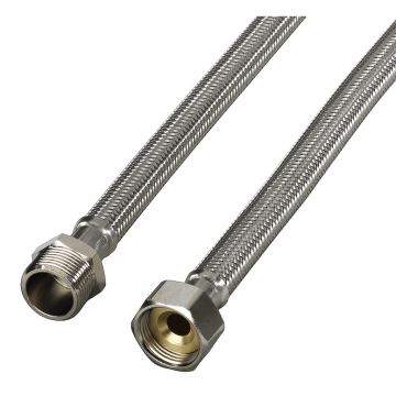 Xavax Podaljševalna cev, ojačana, iz nerjavečega jekla, 1 m