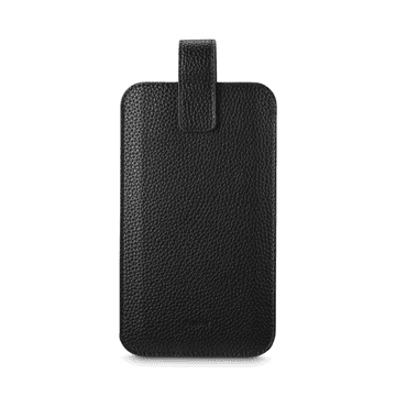 Hama Ohišje za mobilni telefon, univerzalno, za mobilne telefone do velikosti 16x8,9x1,2 cm, sintetično usnje, črno