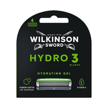 Wilkinson Sword Nadomestne glave Hydro 3 Black Edition 4 kosi