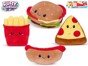 Fluffy Menu plišast pliš za hitro prehrano 14-23 cm