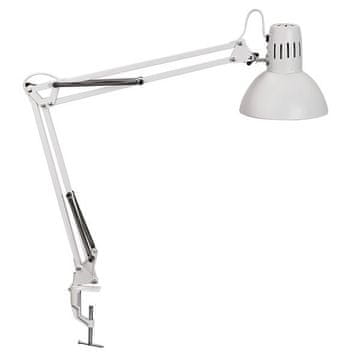 MAUL Namizna svetilka study - za pritrditev na mizo, bela