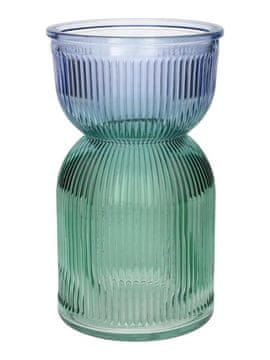 VAZA ISTI DUO 12X21 VIJOLIČNO ZELENA