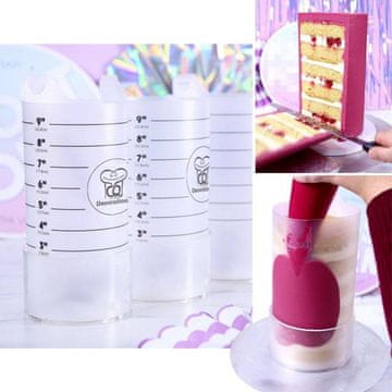 Oblika za led - samo plastična folija brez dodatkov 40x25,5cm - Cakesicq