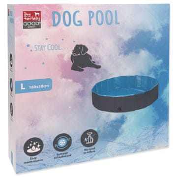 Bazen Pes Fantazija okrogel 160x30cm