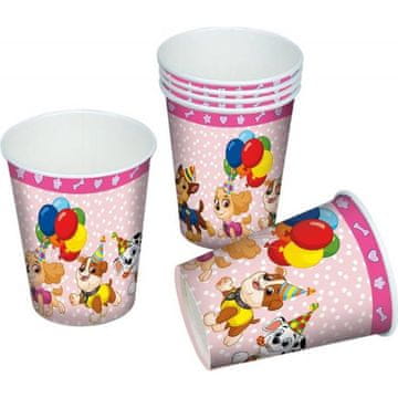 Papirnati lončki 250ml 6 kosov Paw patrol - tib