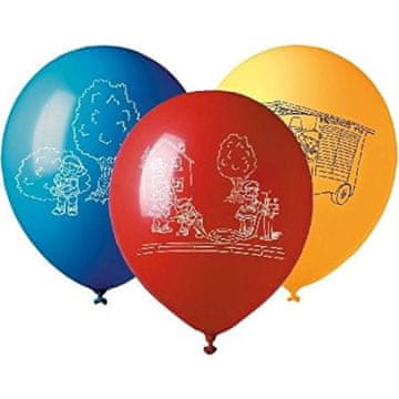 Latex baloni gasilci 7pcs - tib