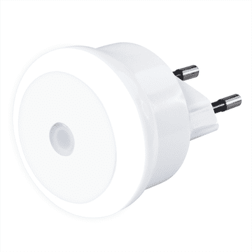 Hama Osnovna nočna/orientalna svetilka LED, za vtičnico, samodejni vklop/izklop, bela svetloba