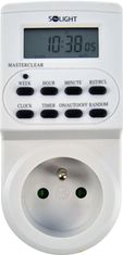 Solight DT03 Digitalno časovno stikalo, 16 načinov, LCD