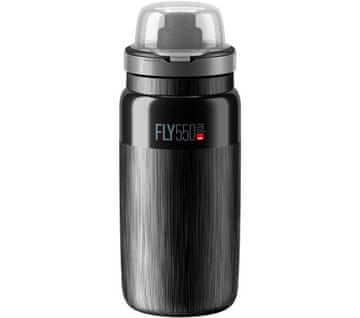 ELITE FLY TEX MTB plastenka črna 550 ml