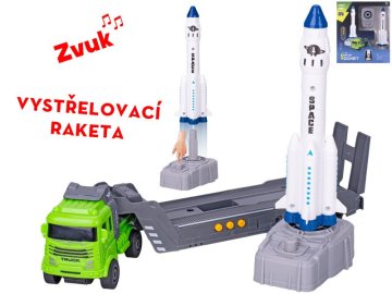 Tovornjak 30 cm na vztrajniku z zvokom + raketa 16,5 cm z izmetalnikom