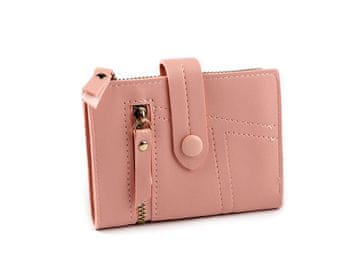 Ženska ploska denarnica 9x12 cm - puder